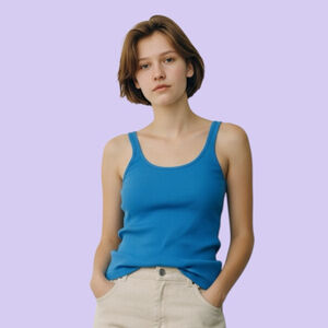 Lilly Pulitzer Blue T ShiryTank Top XS